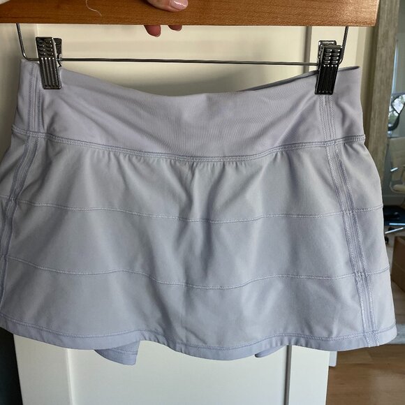 Lululemon Pace Revival Tennis Skirt Light Blue- Size 4 - Picture 1 of 2